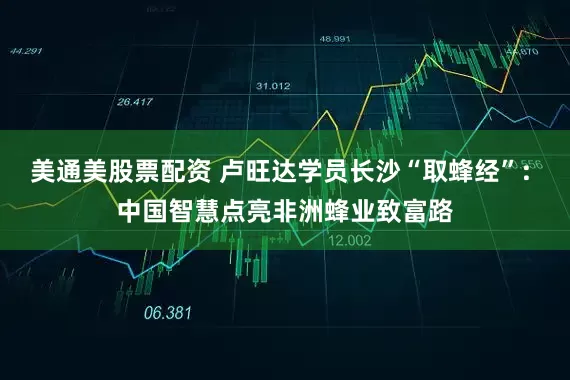 美通美股票配资 卢旺达学员长沙“取蜂经”: 中国智慧点亮非洲蜂业致富路